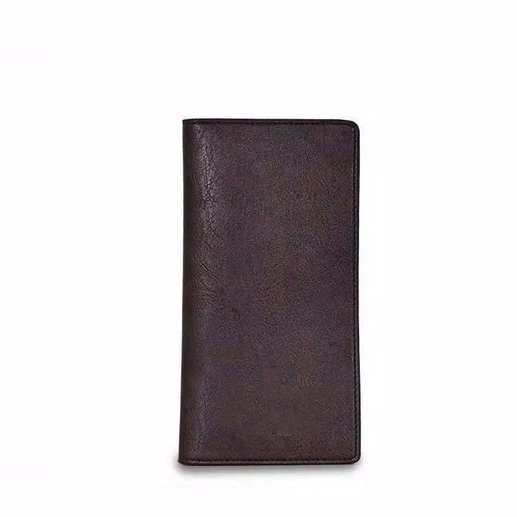 Murmerofficial  D007 DOMPET PANJANG KULIT PRIA WANITA IMPORT MURAH Buluo Long Wallet Man Gaya Korea