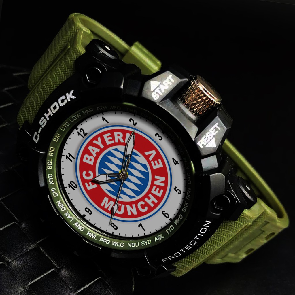 (EXCLUSIVE) JAM TANGAN BAYERN MUNCHEN 2 (STRAP WARNA)