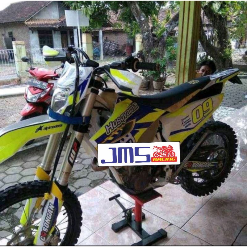 STANDAR JACKSTAND UNIVERSAL SEMUA SUPERMOTO MOTOCROSS TRAIL KLX CRF D TRACKER KTM KSR WR JACK STAND