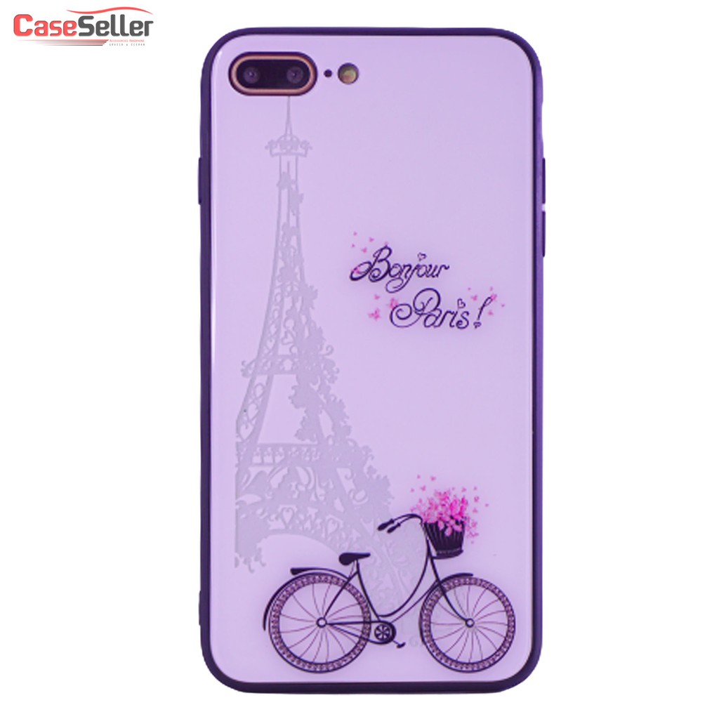 CaseSeller - VIVO V15 / Pro / V17 Pro / Y19/ UC3 / Y91C  Hardcase Glass Ultraviolet Glow In The Dark