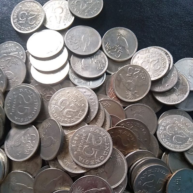 uangkuno 25rupiah thn 1971