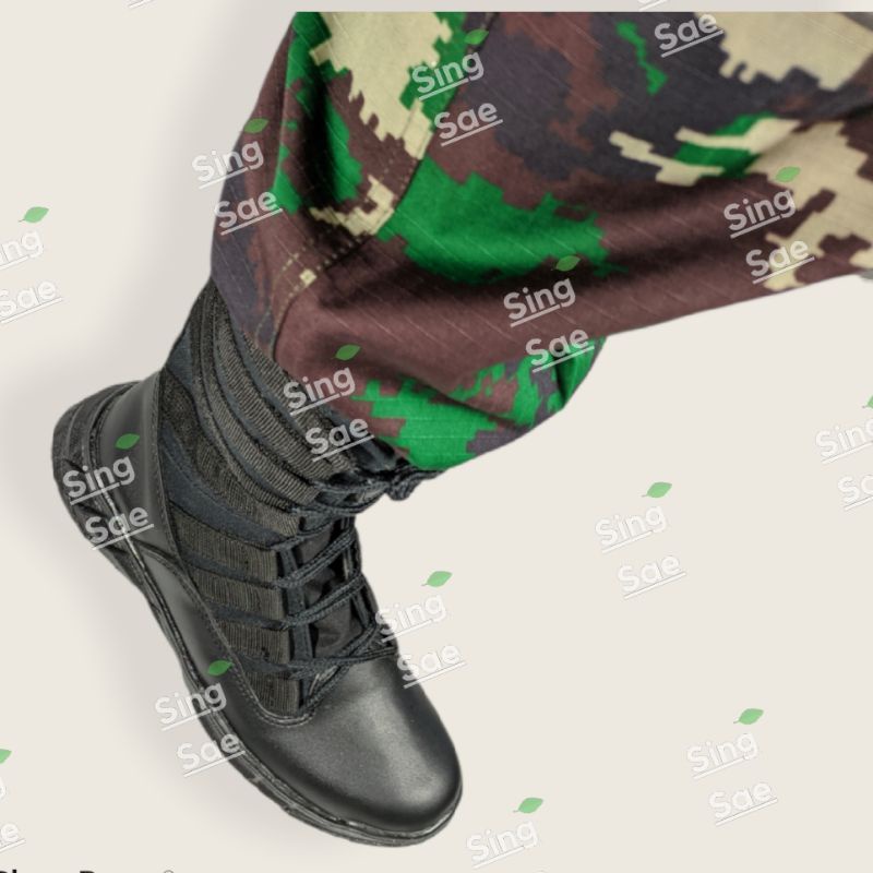 Sepatu PDL Ninja TNI POLRI / Tactical boot / sepatu pdl security