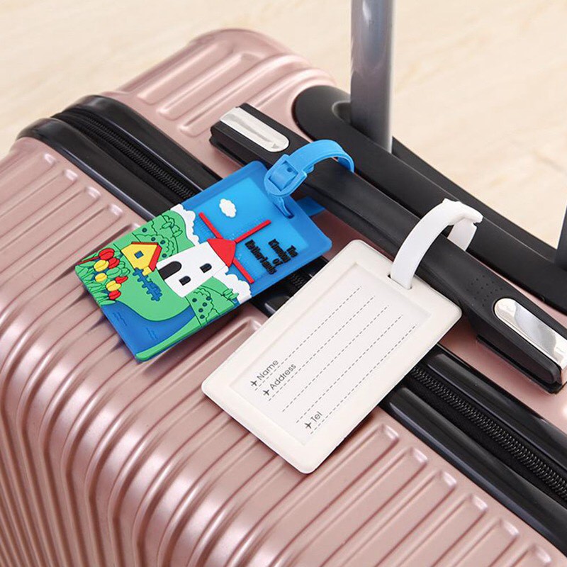 Luggage Tag Label Koper Design Unik (Koper jadi mudah dikenal) J31