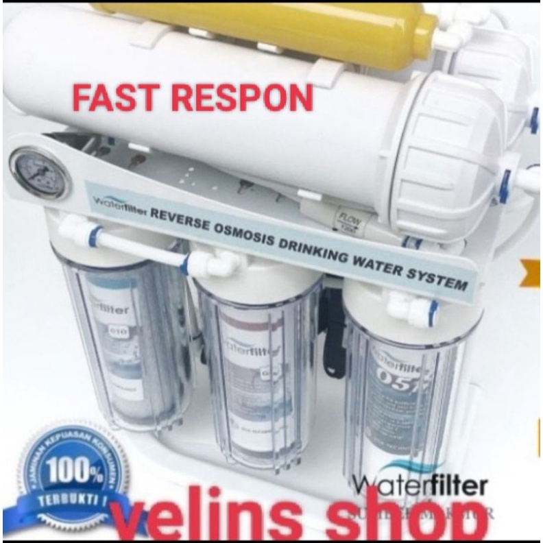 Mesin RO 1000 GPD 6 Step WATERFILTER