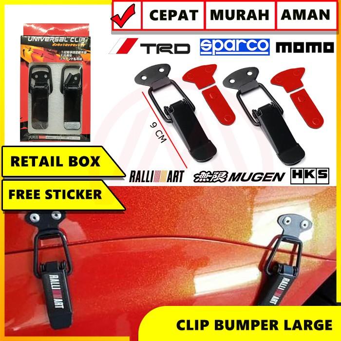 CLIP BUMPER 1 SET ISI 2 PCS