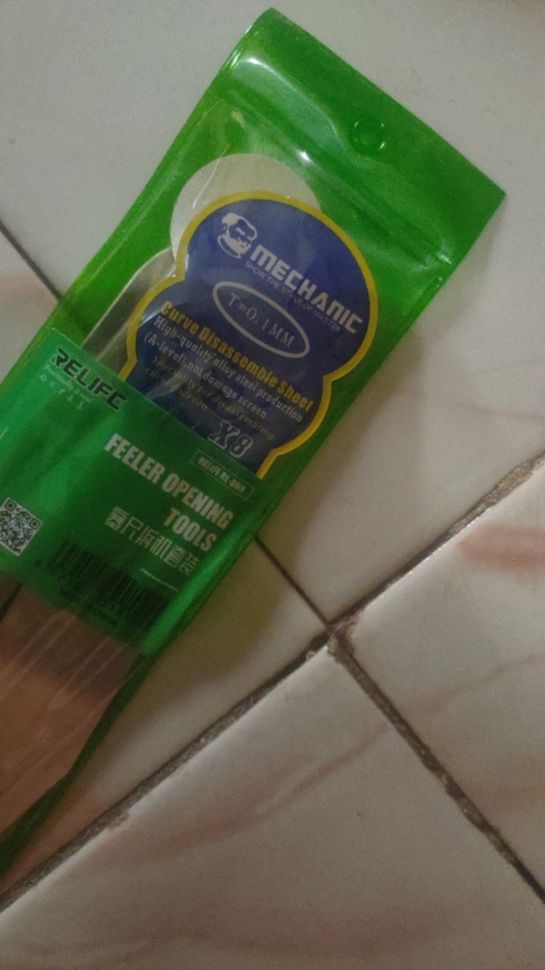 Mechanic X8 - Plat Seng Pembuka Touchscreen Atau Lcd - Opening Tools