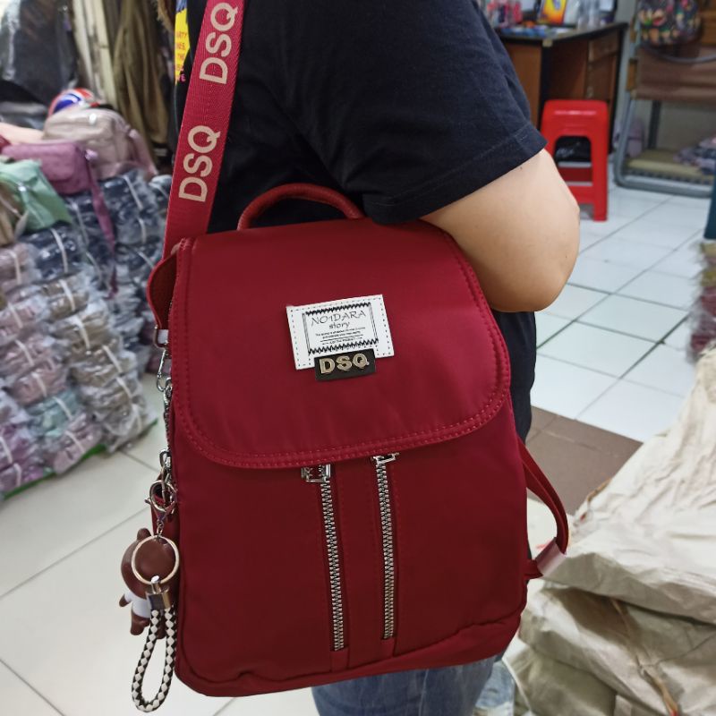 Ransel DSQ Produk.. Tas Ransel DSQ 774 Multifungsi Bahan Tebal&Kuat keren Banget Ransel DSQ 774 Mult