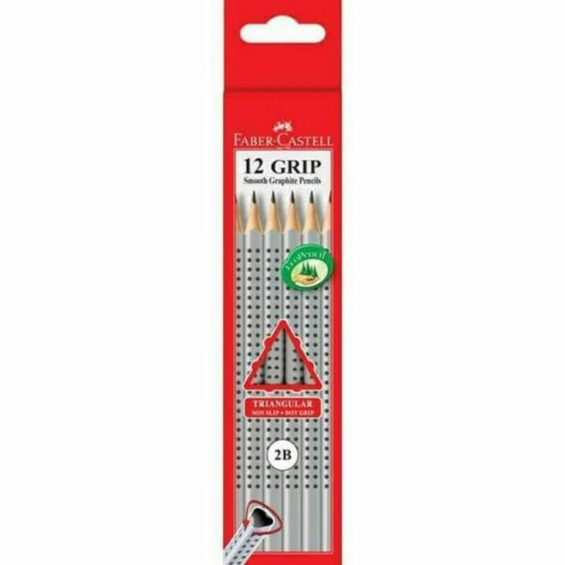 

Faber Castell Pensil 2B Grip 2001