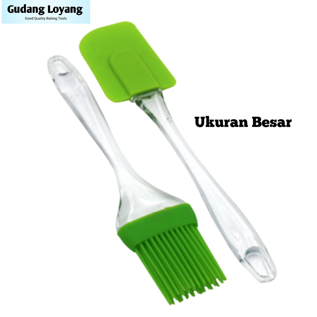 Spatula Set Kuas Spatula Kue Alat Dapur Kuas Silicone Set Kuas Loyang Silikon Murah