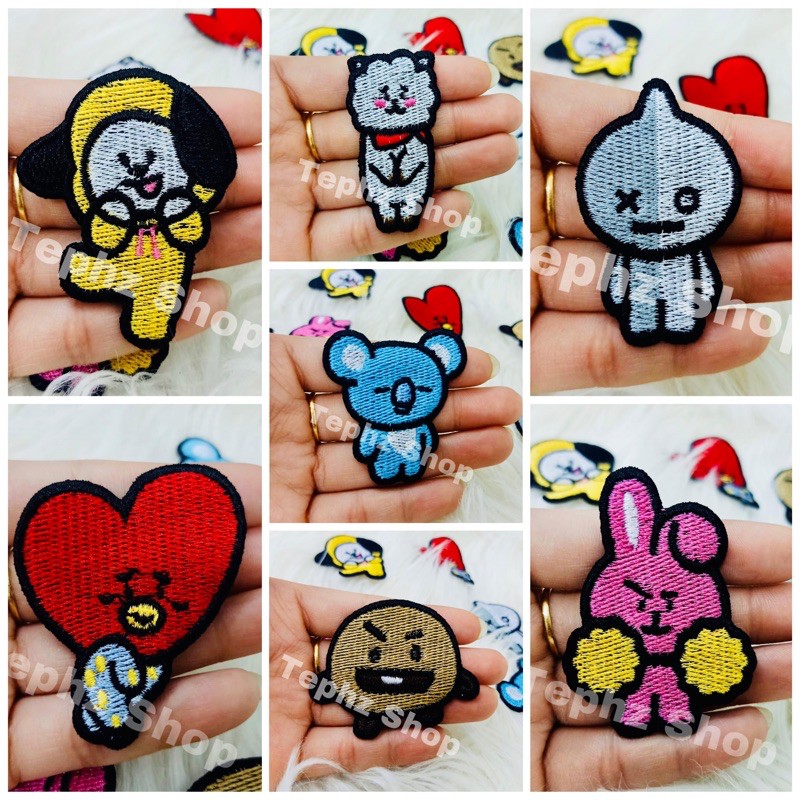 PATCH BORDIR BTS GRADE A