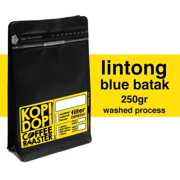 

Kopi Arabika Lintong Blue Batak 250 gram 250gr 250g