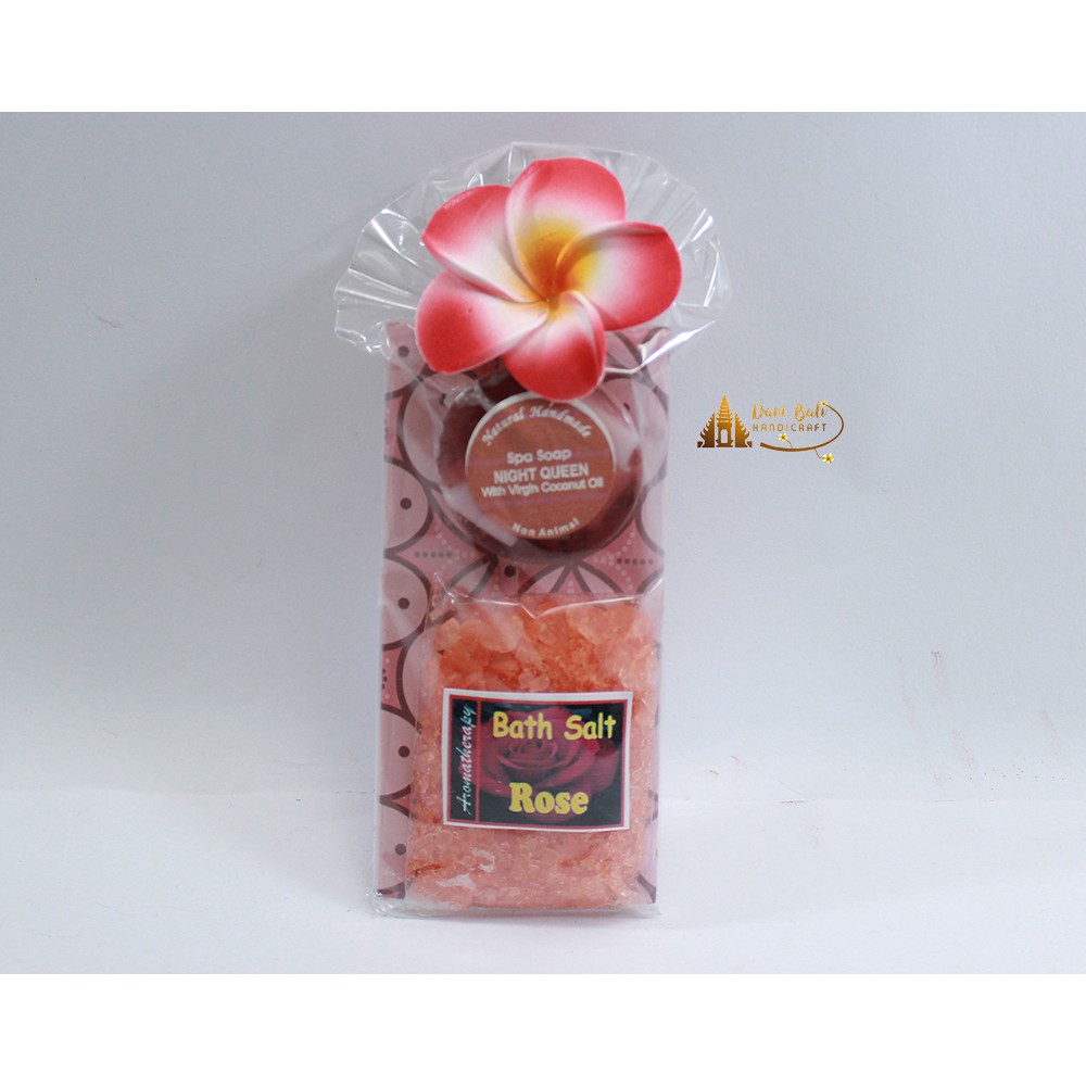 Souvenir Home Spa Paket Garam Sabun 21/1 Oleh oleh Khas Bali