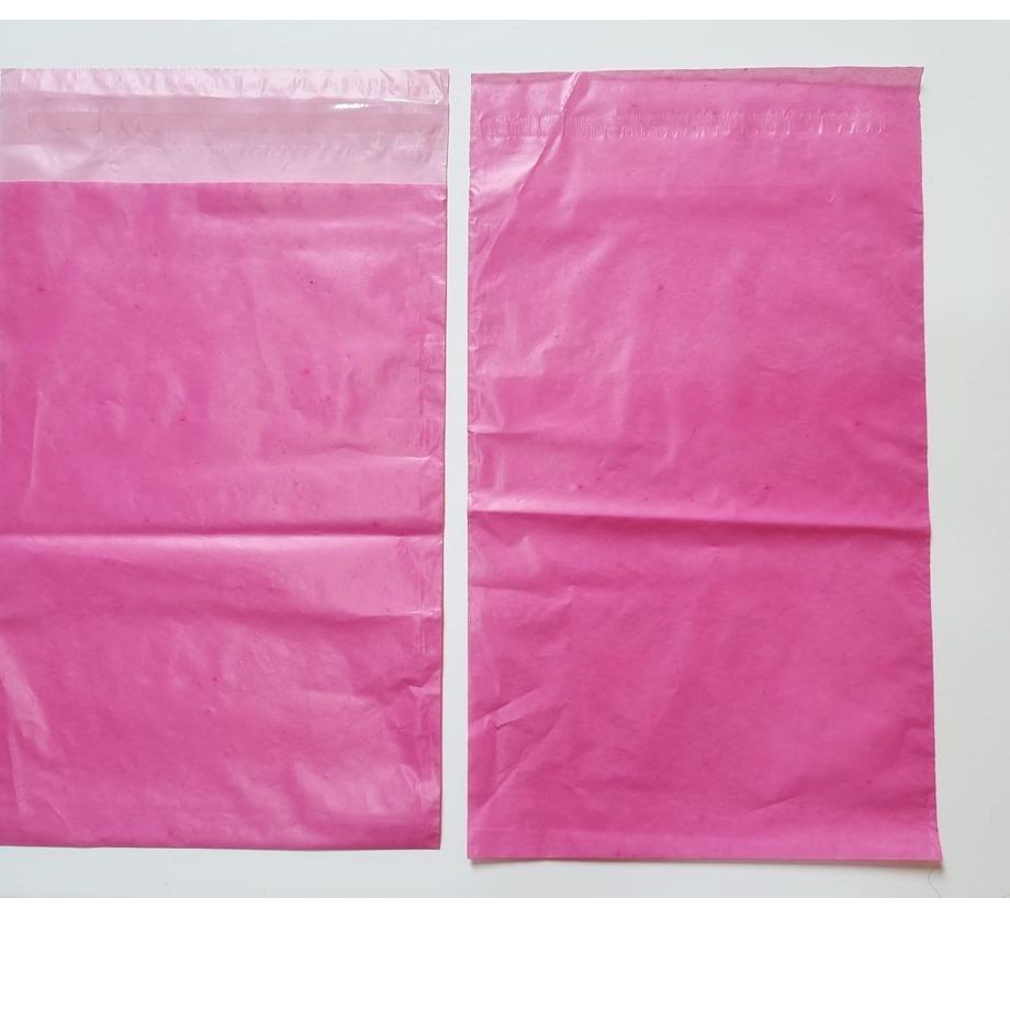 

Berkualitas! POLYMAILER ±100PCS 25x40CM PINK HIJAU KUNING EKONOMIS PLASTIK POLYMAILER