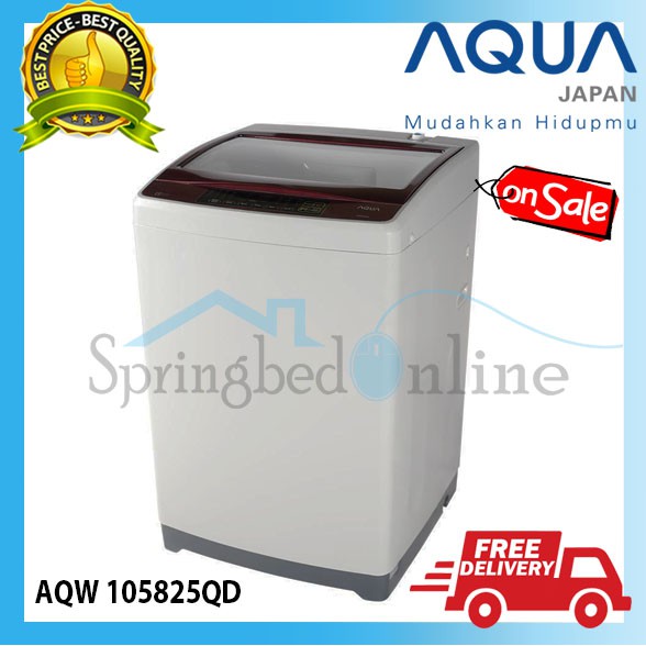 Mesin Cuci by Aqua 10KG - AQW 105825QD - Garansi Resmi