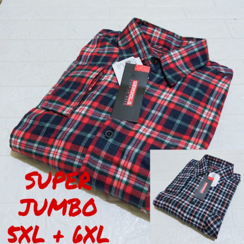 FLANEL SUPER JUMBO 5XL 6XL