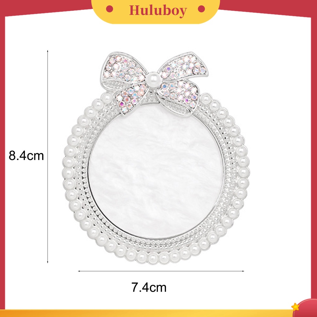 Huluboy Huluboy♡ Palet Stand Display Kutek Gel Desain Pita Hias Mutiara Imitasi Untuk Salon