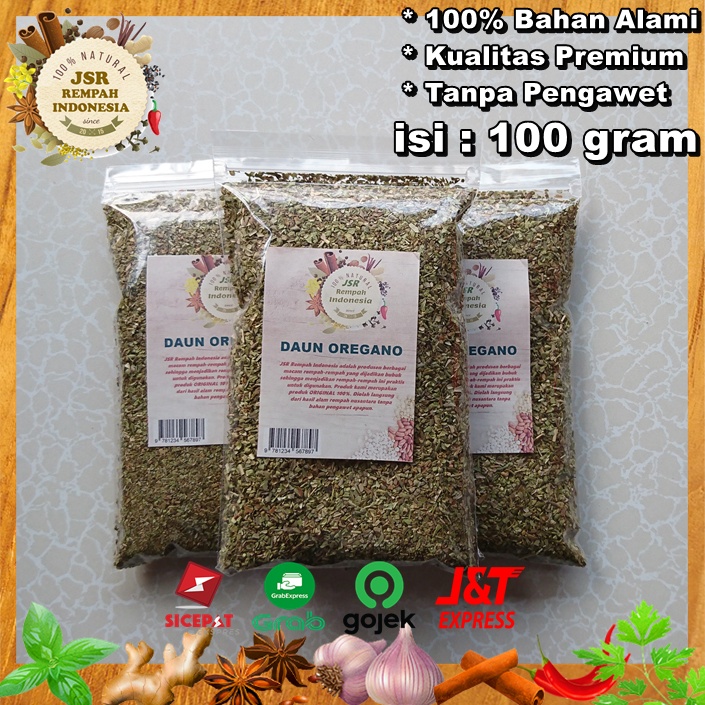 

DAUN OREGANO ASLI ISI 50 GRAM KUALITAS SUPER JSR REMPAH