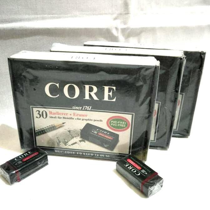 

Top!! Penghapus Pensil Hitam Core / Penghapus Murah / Alat Tulis Sekolah