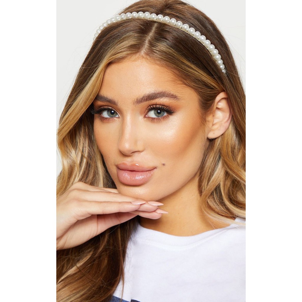 Ark.co - AVENS pearl Headband / bando bandana mutiara hiasan rambut