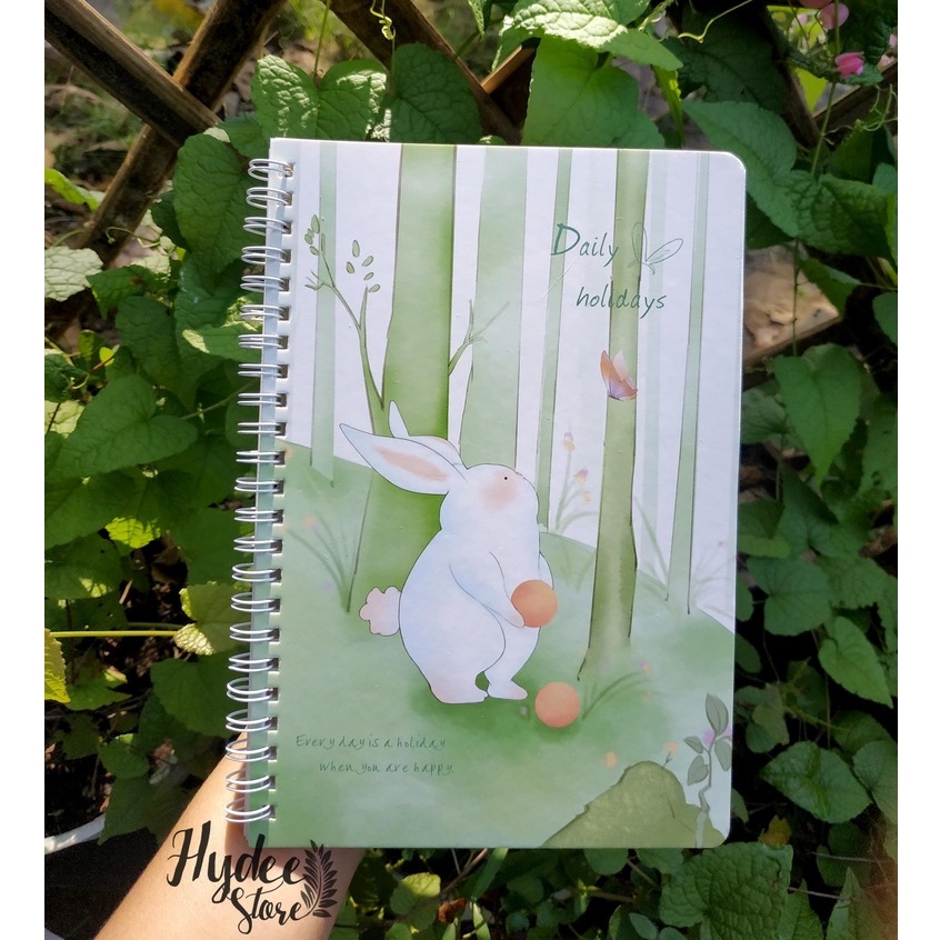 

Notebook A5 spiral 60 pages/ buku jurnal aesthetic/ buku catatan aesthetic