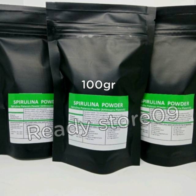 Spirulina Powder 100gr / spirulina plantesis