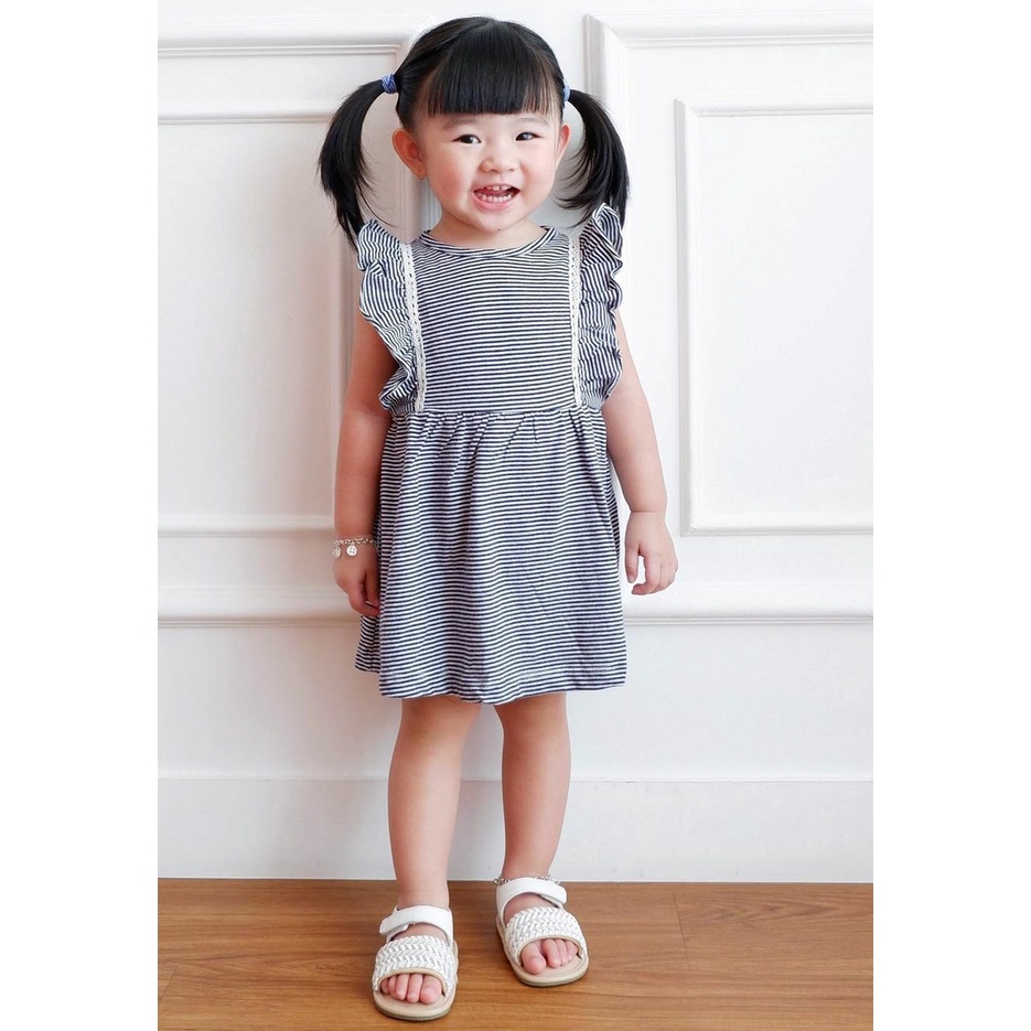 VISION ONLINE DRESS SALUR VIVIAN UMUR 1 2 3 TAHUN / COD/DRESS MURAH /DRESS ANAK /DRESS MODEL KEKINIAN