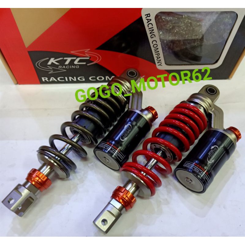 Shock Sok Breaker KTC Racing Tabung Atas. Double Click Rebound Mio/Beat Vario 110 Old & New Extreme