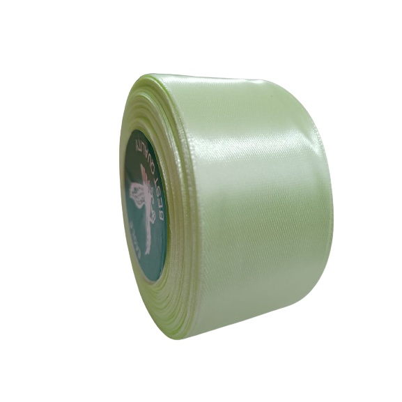 

Pita Satin Hijau Muda 1.5inch / 4cm Per Roll