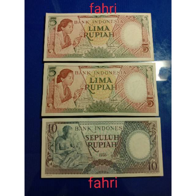 Uang kertas kuno 20 rupiah #1