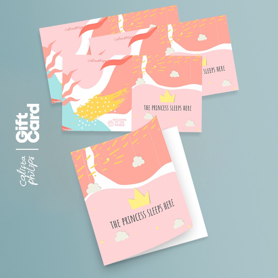 Gift Card The Princess Sleeps Here GC003