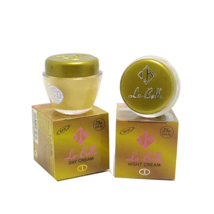 Cream Labella Gold Siang Malam - Day - Night Cream