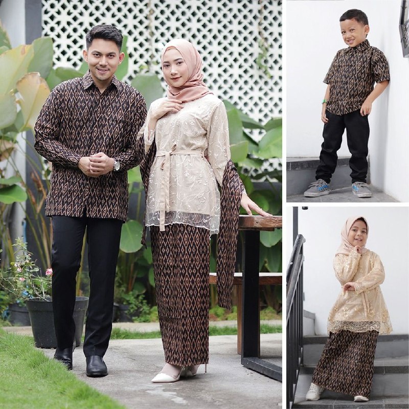 KEBAYA COUPLE FAMILY ALITA BATIK JOGJA
