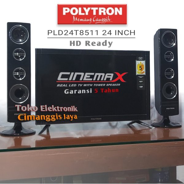 Spesial TV LED POLYTRON 24 INCH PLD24T8511 Berkualitas