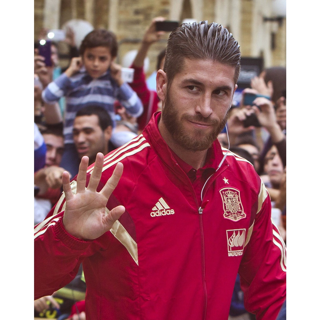 POSTER HIASAN DINDING | SERGIO RAMOS  / TIMNAS SPANYOL / PIALA EROPA 2021
