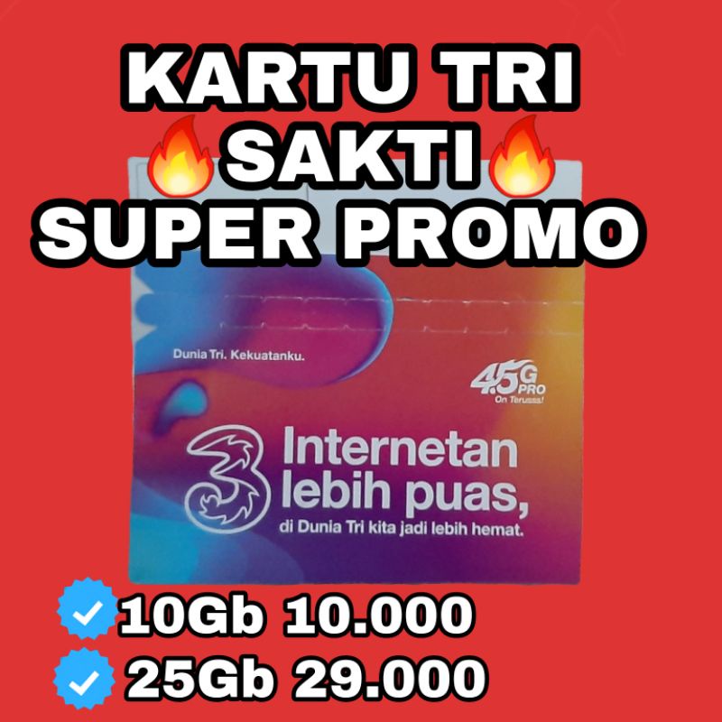 Perdana Tri Sakti 25Gb 29Rb 24Jam