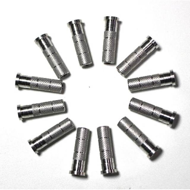 Archery Aluminium Arrow Point insert - Bushing Point untuk Anak Panah Shaft ID6.2mm