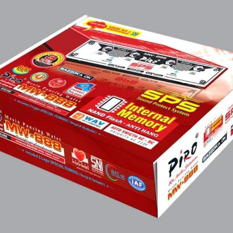 Ampli Walet Piro MW 888 anti petir termasuk suara walet