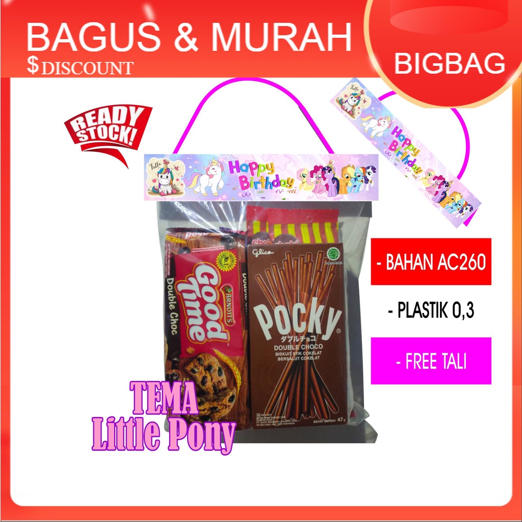 

GROSIR plastik snack ulang tahun anak BIGBAG SHOP