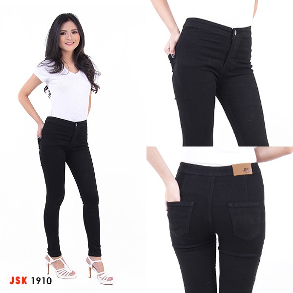 Celana Panjang Highwaist Skinny Jeans Wanita Denim JUMBO BIG SIZE JSK JEANS/Highwaist Jeans JUMBO