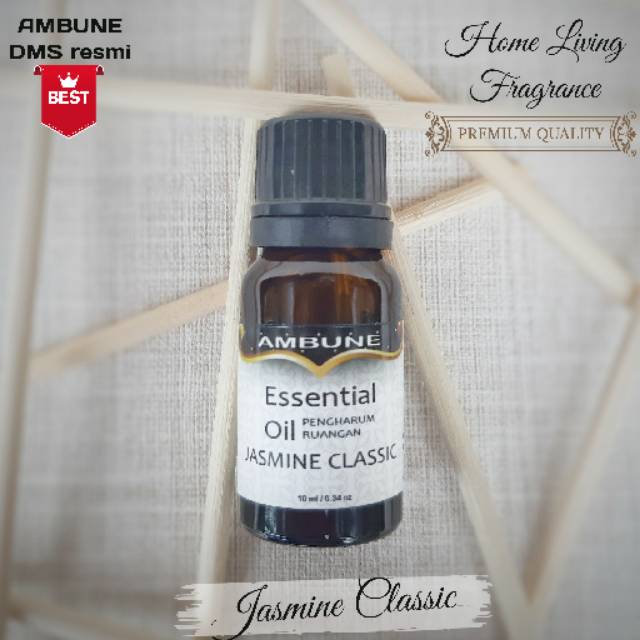 Jasmine classic Essensial oil 10 ml - 2 pcs ambune