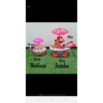 Mainan Es Krim Dorong Anak