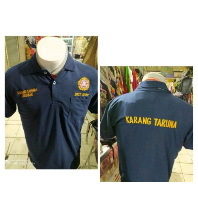 kaos karang taruna plus bordir