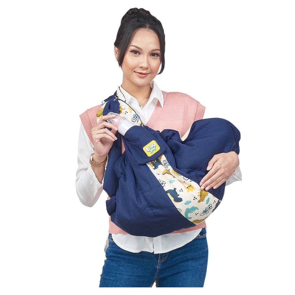 Gendongan Samping Baby Joy Little Dino Series - BJG2020