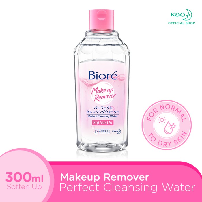 BIORE MAKE UP REMOVER MICELLAR WATER SOFTEN UP 300ML