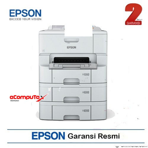 PRINTER EPSON WORK FORCE 6091 WF 6091 / PRINT EPSON WORKFORCE6091 WF6091 A4 Print, Duplex Printing, Wi-Fi, Optional Tray GARANSI RESMI