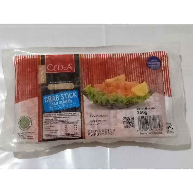 

Cedea crab stick 250 gr.