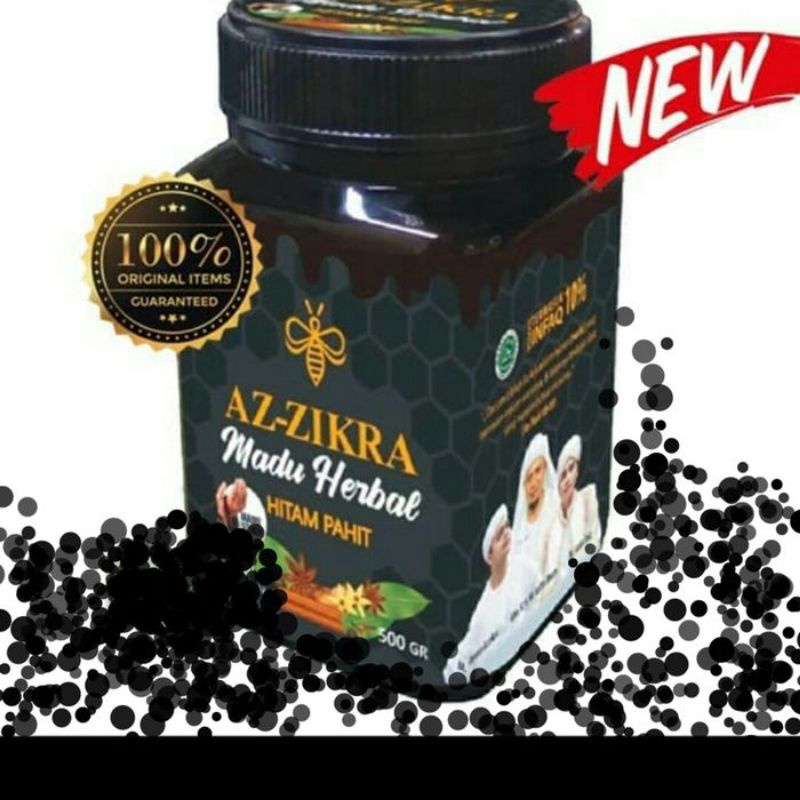 

Madu Herbal AZ Zikra Madu Hitam Pahit 500 gram