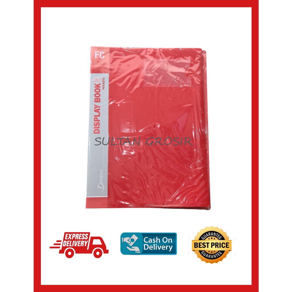 

CLEAR HOLDER / DISPLAY BOOK / DOUCUMENT KEEPER 60 F4 DATA PLUS - Biru