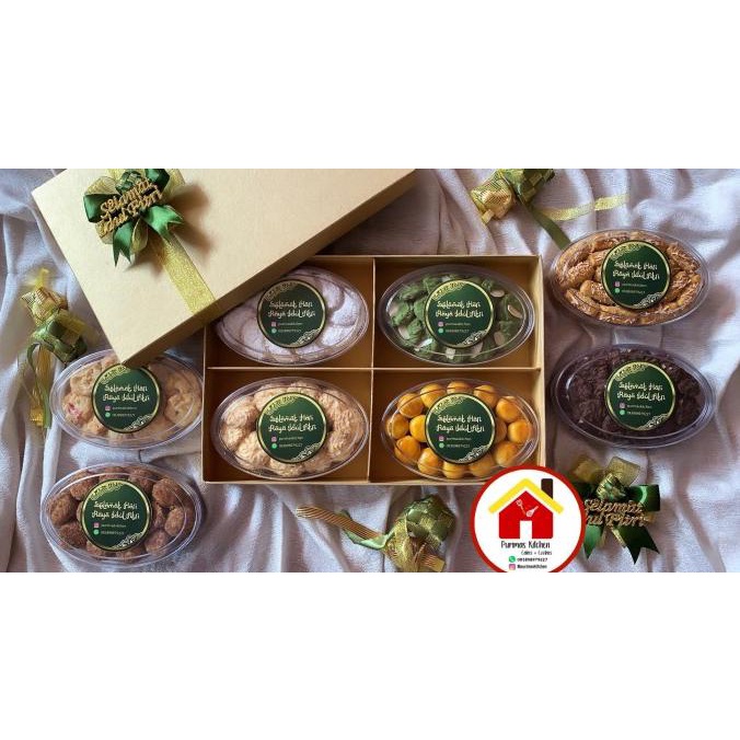 

HAMPERS PAKET A KUE KERING PREMIUM LEBARAN ISI 4 XCD521XS
