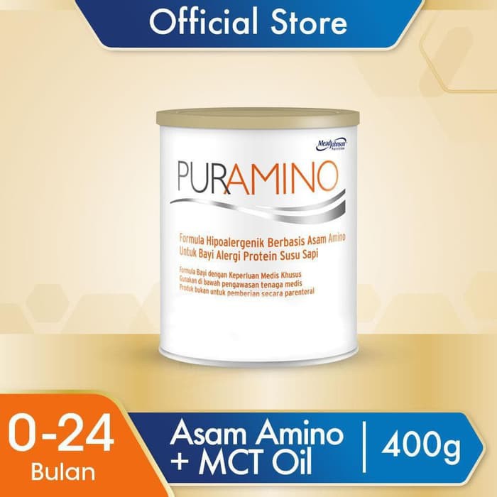 PURAMINO SUSU FORMULA HIPOALERGENIK BERBASIS ASAM AMINO - BAYI ALERGI